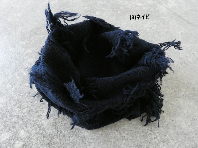 homspun(ホームスパン) ラムフリンジネックウォーマー(252-7938