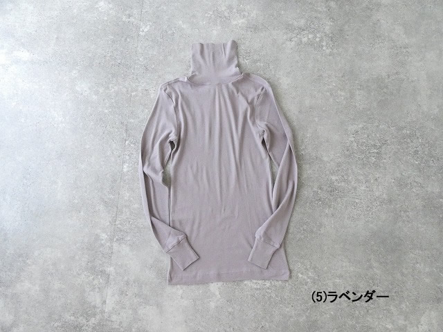 homspun(ホームスパン) フライスタートルネックプルオーバー(6520