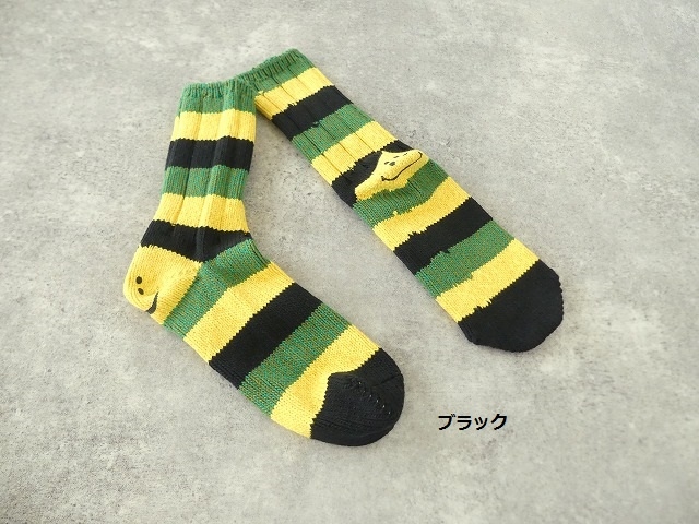 KAPITAL(キャピタル) 56本 ラスタ RAINBOWY HAPPY HEEL ソックス
