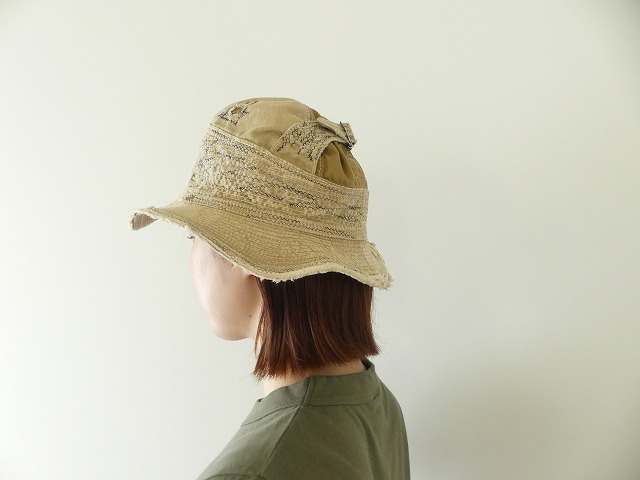 KAPITAL キャピタル　チノ　バケットHAT（ジプシーパッチリメイク） KAPITAL キャピタル チノ バケットHAT（ジプシーパッチリメイク