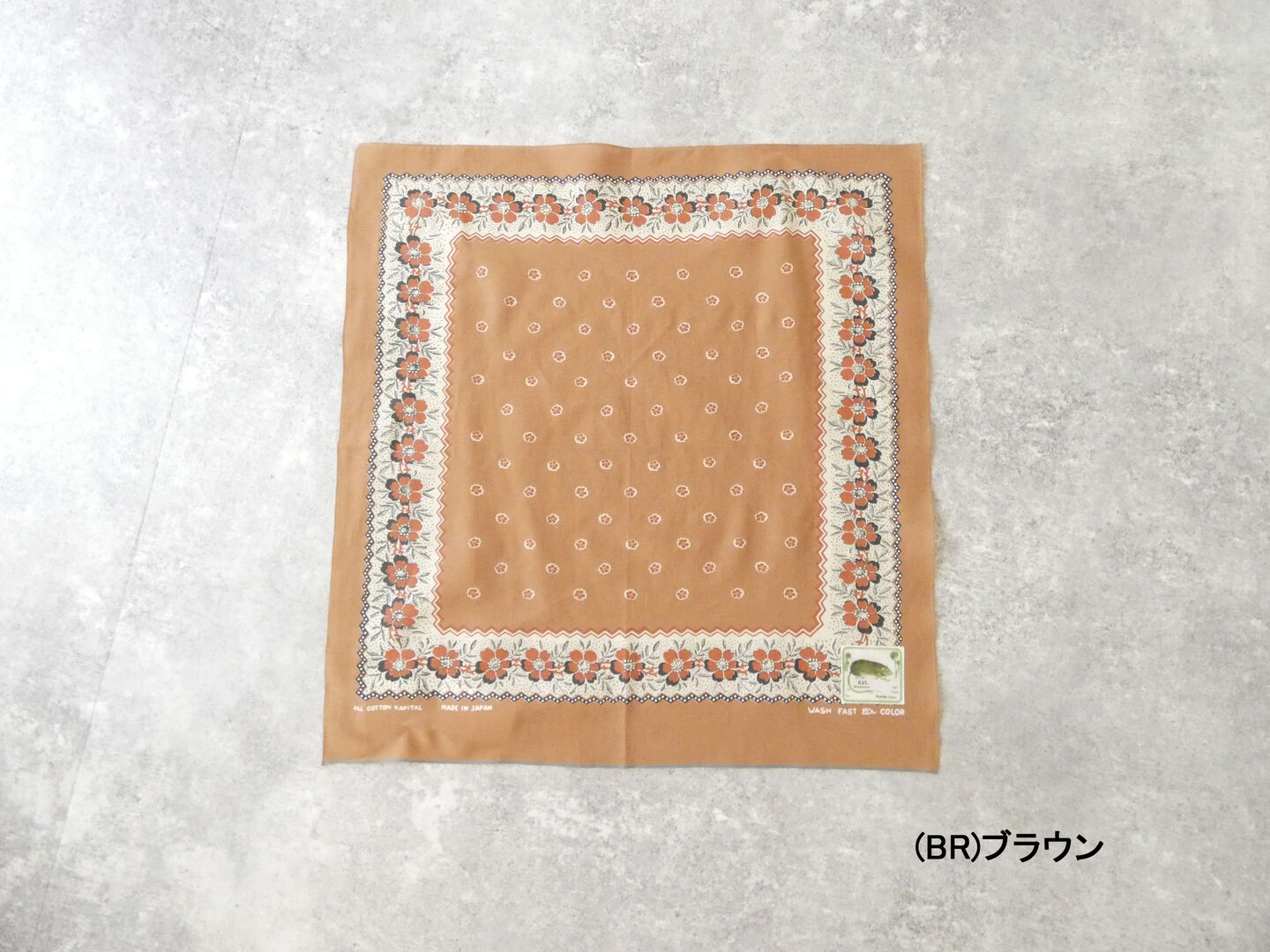 KAPITAL(キャピタル) fastcolor セルビッチバンダナ（ガーランドカリコ）20×20の商品画像28