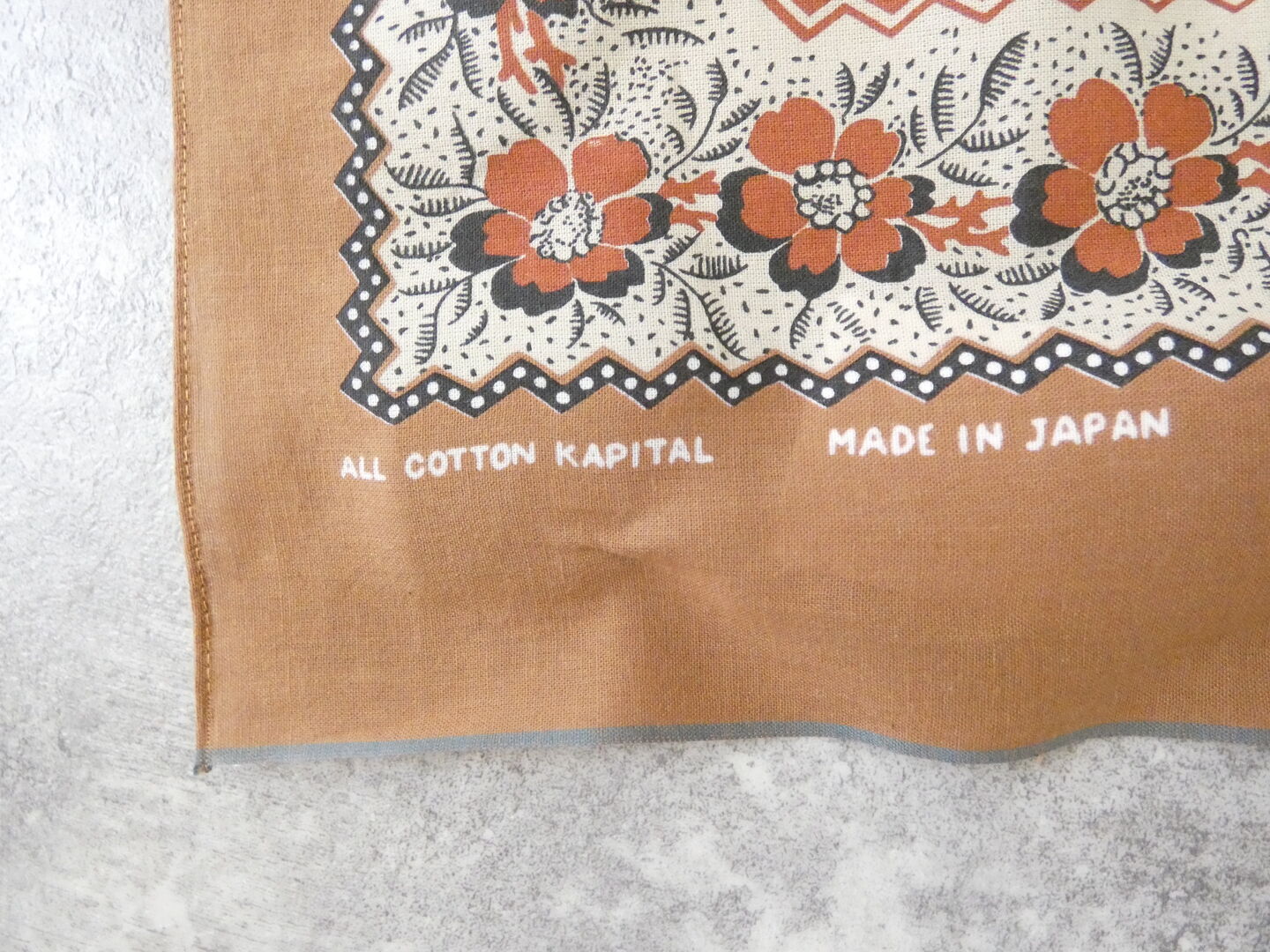 KAPITAL(キャピタル) fastcolor セルビッチバンダナ（ガーランドカリコ）20×20の商品画像31