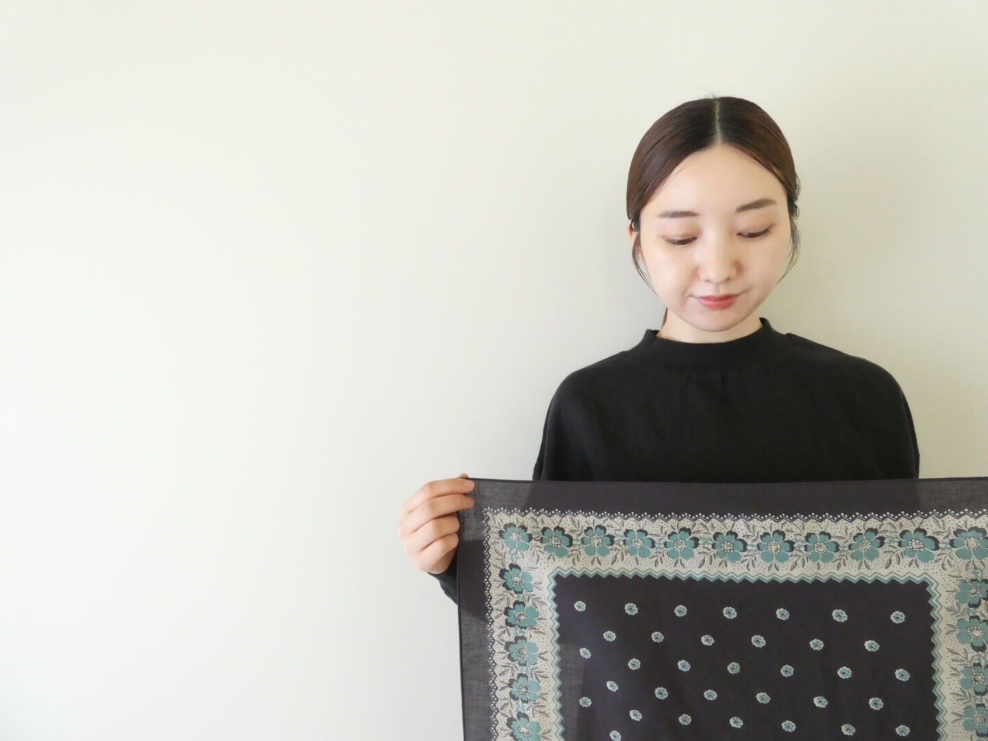 KAPITAL(キャピタル) fastcolor セルビッチバンダナ（ガーランドカリコ）20×20の商品画像7