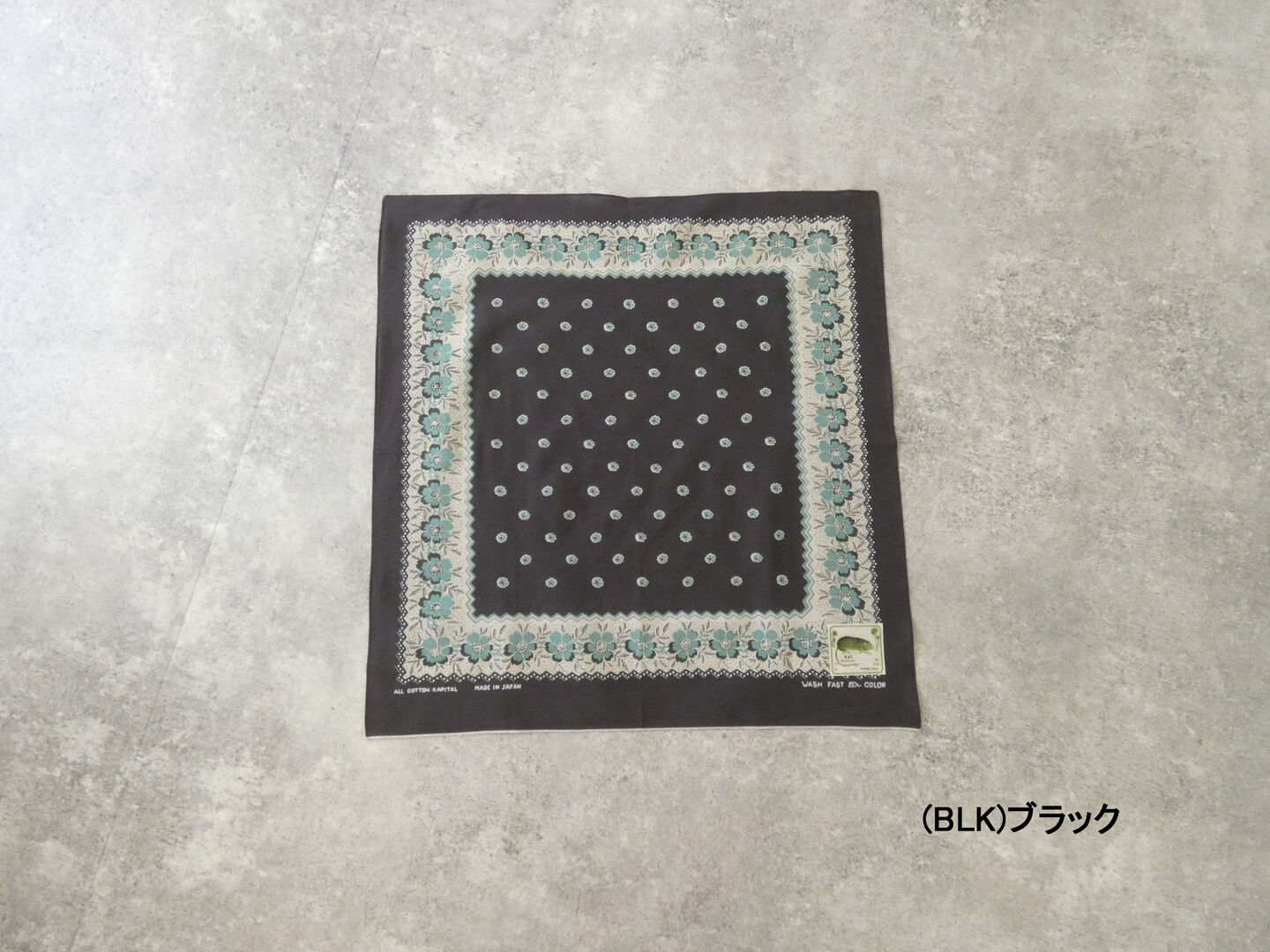 KAPITAL(キャピタル) fastcolor セルビッチバンダナ（ガーランドカリコ）20×20の商品画像9