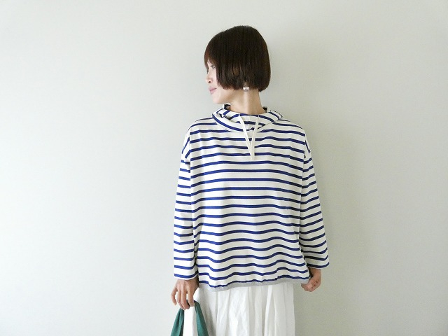 快晴堂(かいせいどう)＋SPACEMOO HAYATE・セーラーボーダー裾ギャザー