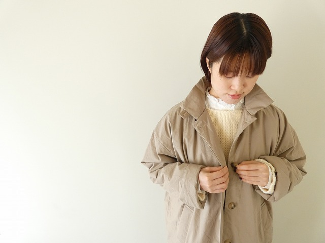 SALE】mao made(マオメイド) NEW STANDARD ロング丈ステンカラーコート