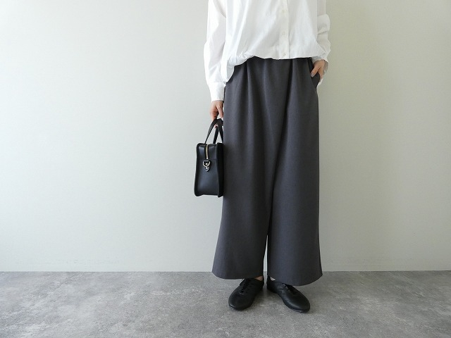 SALE】mizuiro ind(ミズイロインド) ラップライクイージーパンツ(3