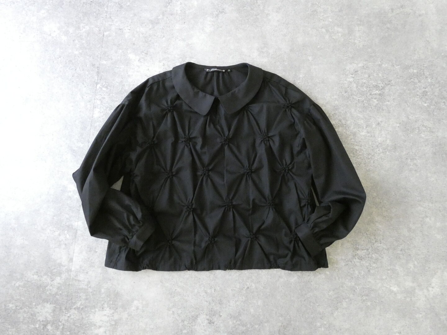 PK スモック刺繍フラットカラーブラウスの商品画像3