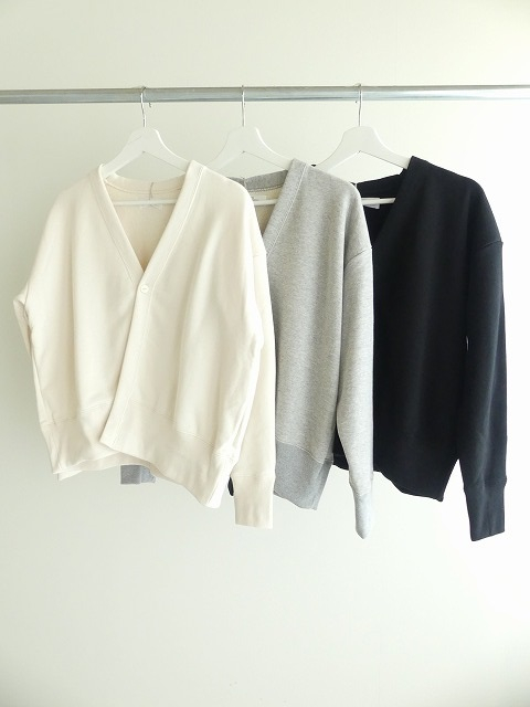 SOIL(ソイル) フレンチテリーVネック1ボタンカーディガン(GNSL24553