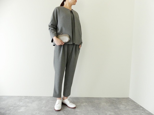 TRAVAIL MANUEL（トラバイユマニュアル） Wクロスノーカラージャケット