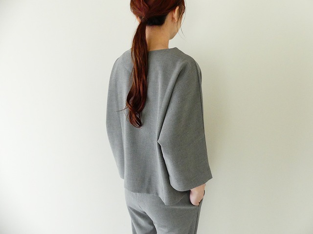 TRAVAIL MANUEL（トラバイユマニュアル） WクロスTブラウス(TM3001