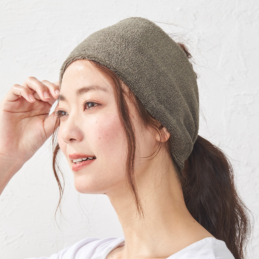 ヘアバンド メンズ パイル スポーツ サッカー 洗顔 ヘアーバンド ヘッドバンド ヘアターバン オーガニックコットン 幅広 吸水 吸汗 5100780 |  | 05