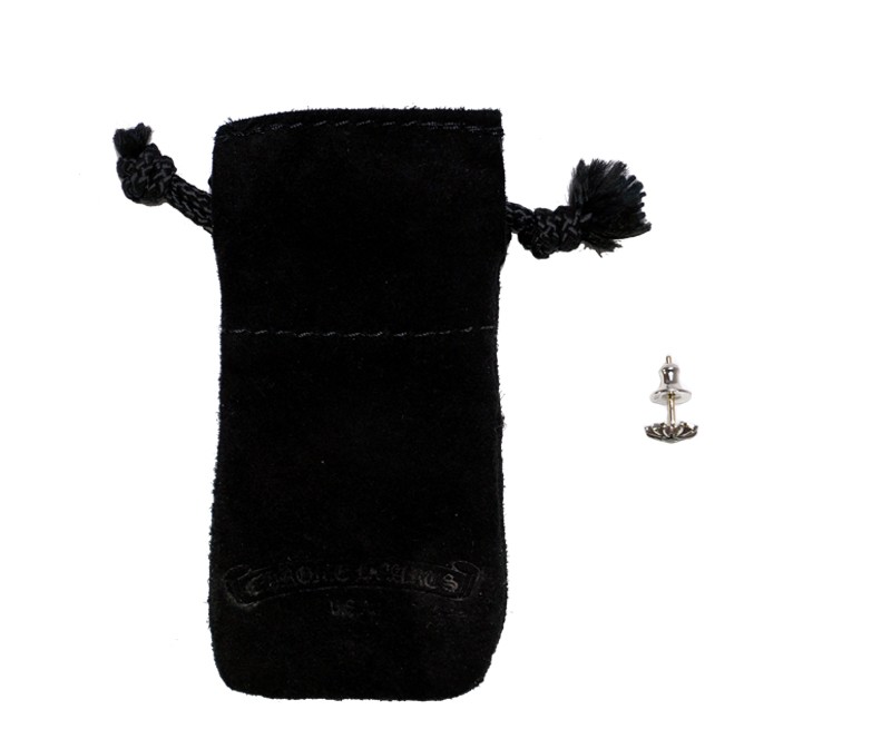 CHROME HEARTS クロムハーツ CH PLUS STUD WITH BLACK DIAMOND