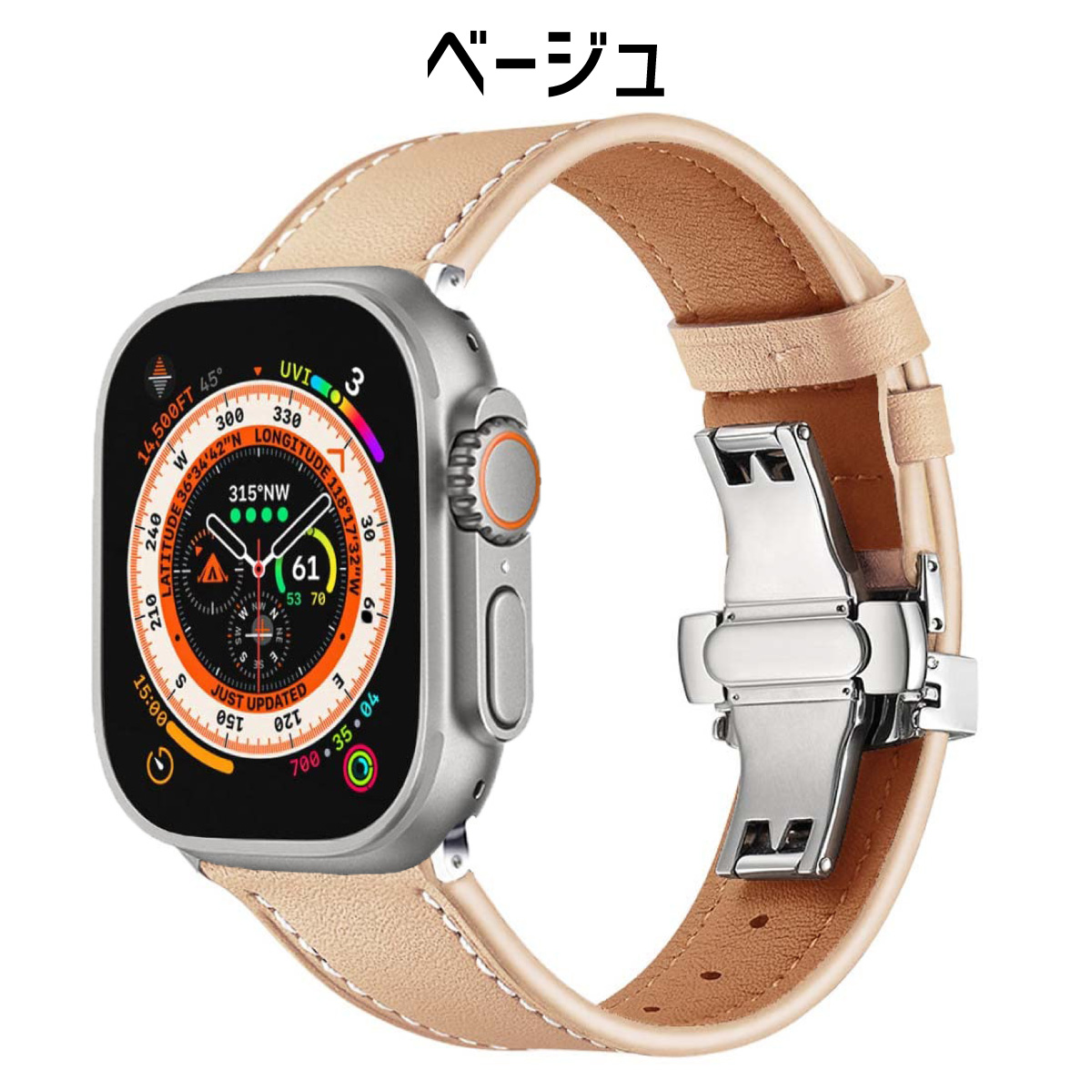 アップルウォッチ バンド レザー apple watch ベルト 本革 Dバックル 高級 40mm 41mm 42mm 46mm10 | Apple Watch | 03