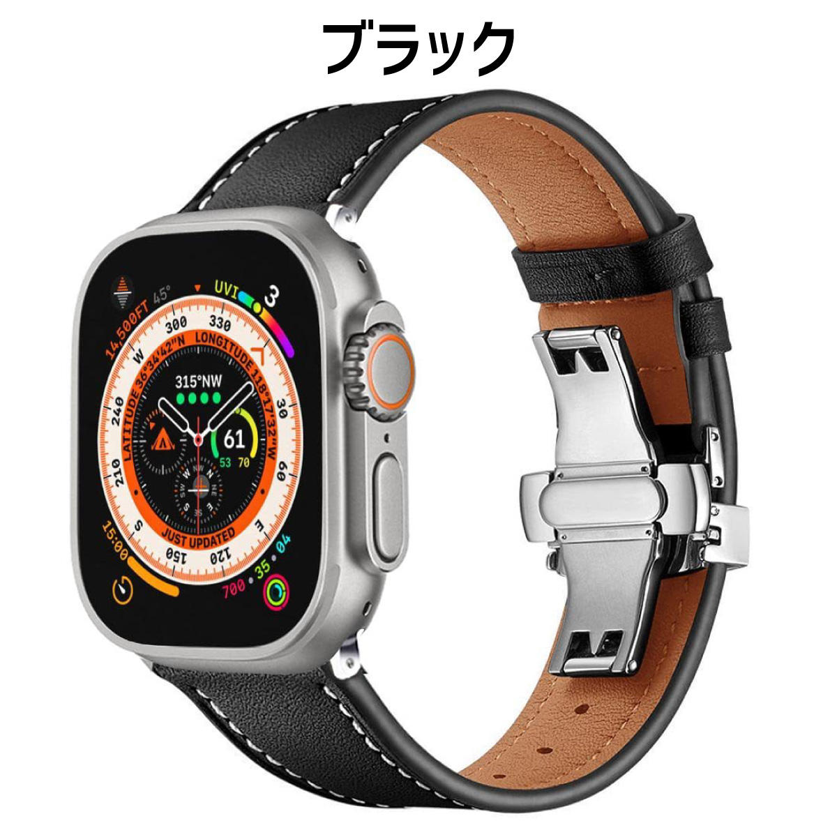 アップルウォッチ バンド レザー apple watch ベルト 本革 Dバックル 高級 40mm 41mm 42mm 46mm10 | Apple Watch | 01