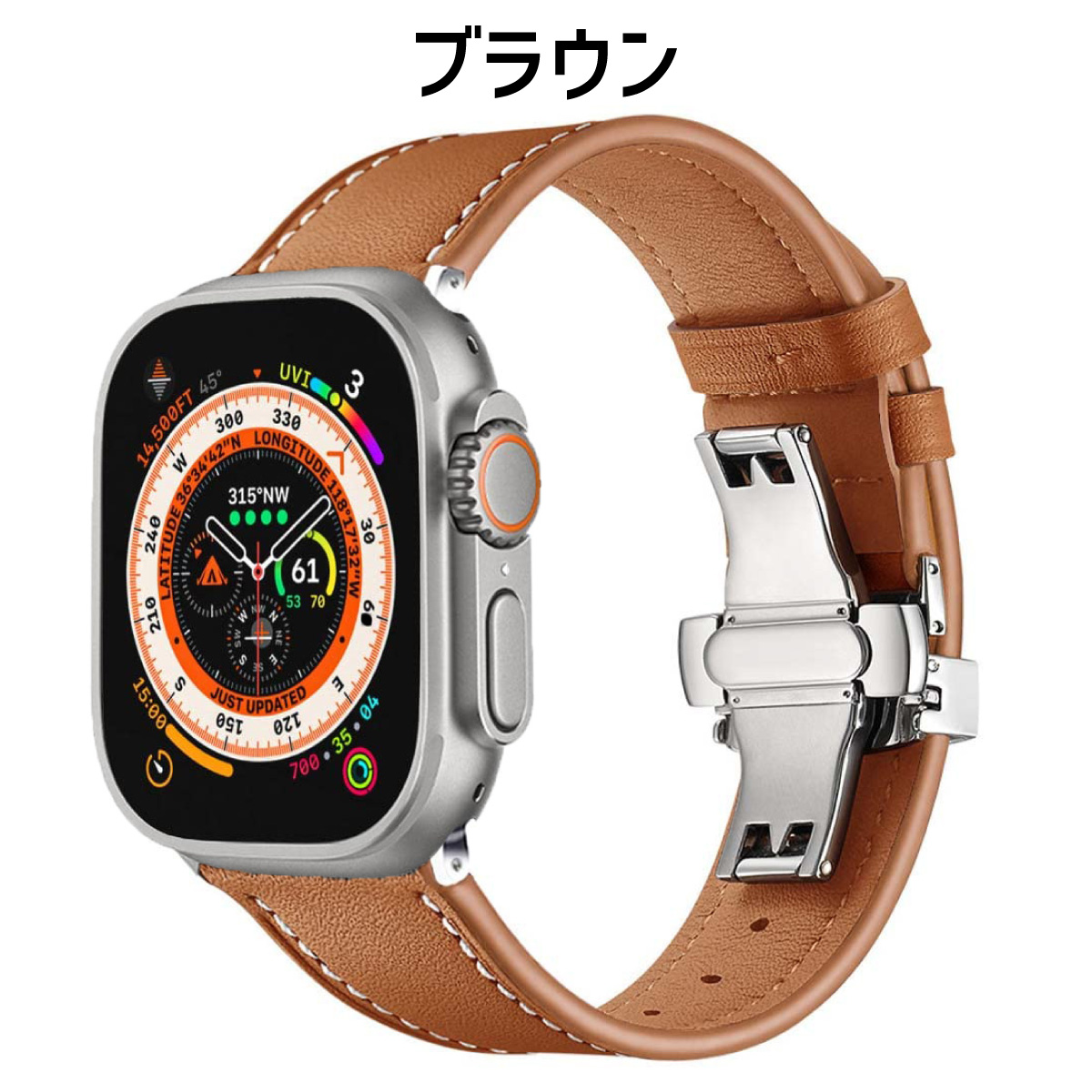 アップルウォッチ バンド レザー apple watch ベルト 本革 Dバックル 高級 40mm 41mm 42mm 46mm10 | Apple Watch | 02