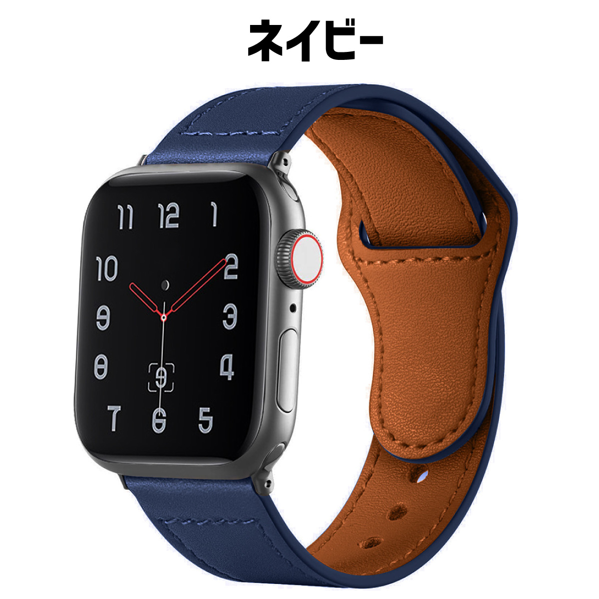 アップルウォッチ バンド apple watch ベルト レザー 本革 革 40mm