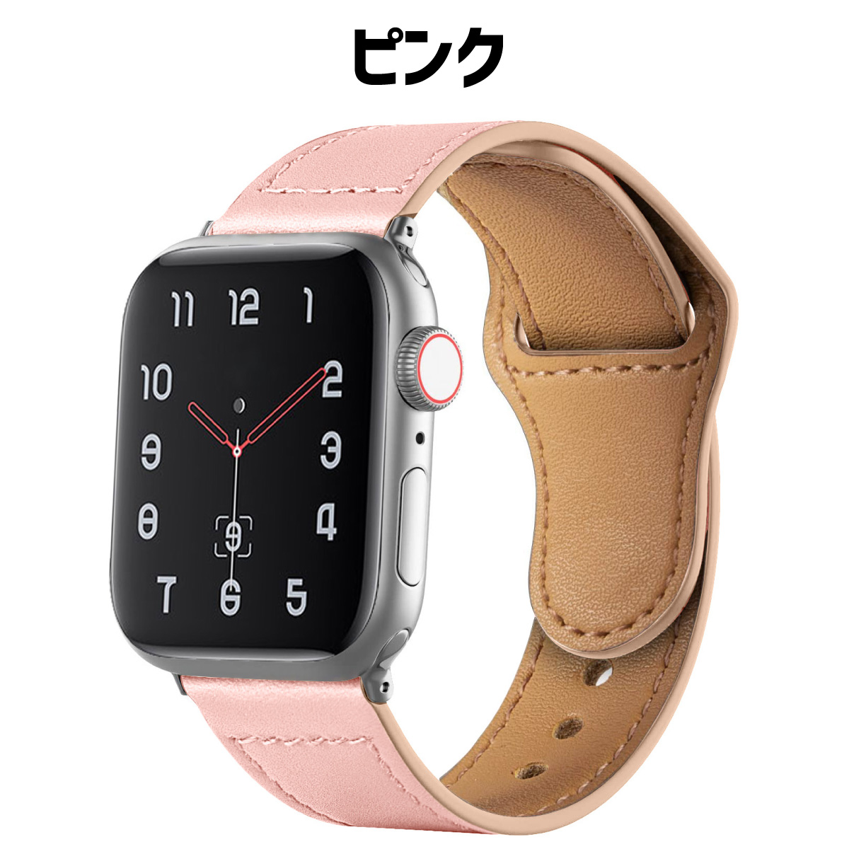 アップルウォッチ バンド apple watch ベルト レザー 本革 革 40mm 41mm 44mm 45mm 9 8 7 se｜sparksstore｜06