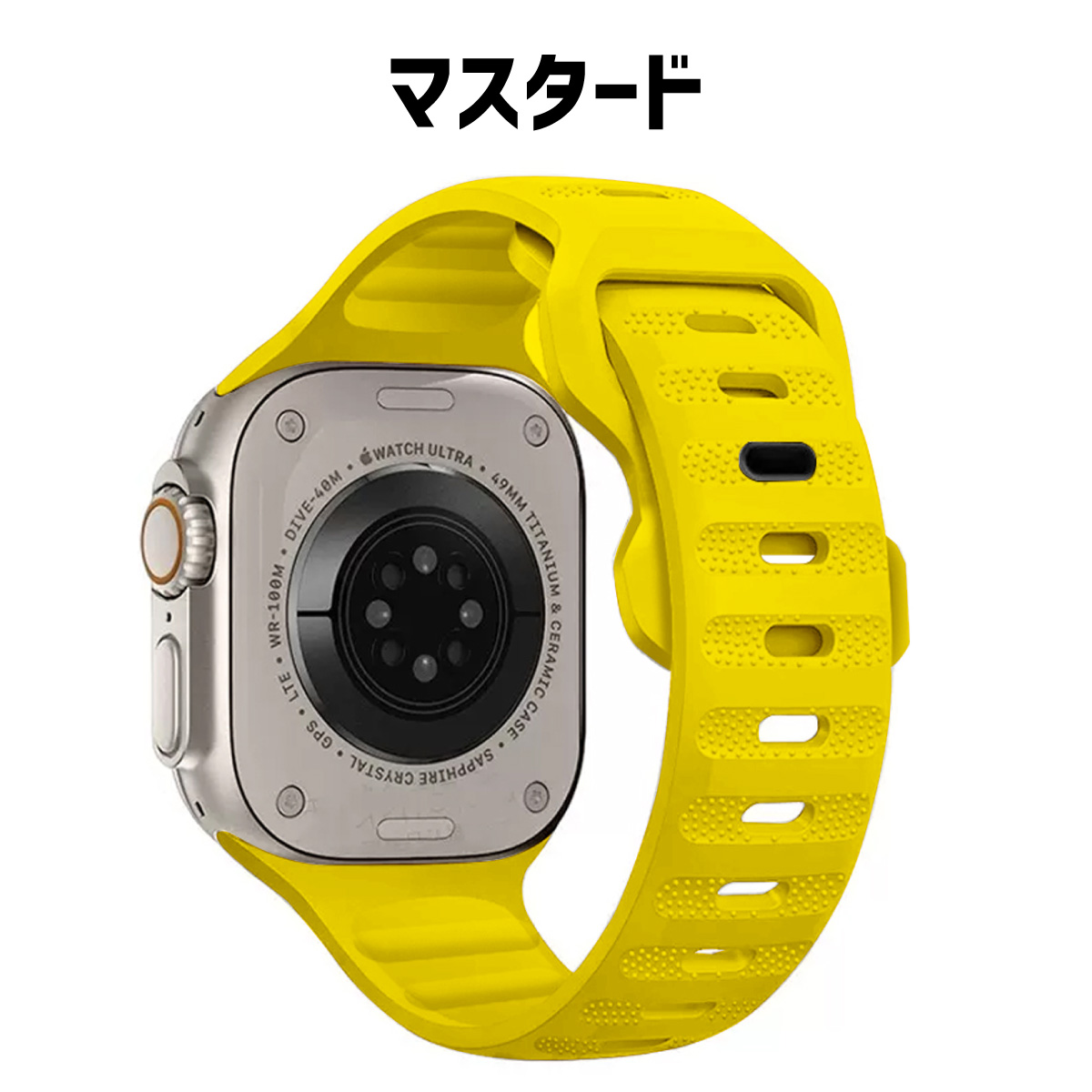 アップルウォッチ バンド シリコン apple watch ベルト スポーツ 40mm 44mm 41mm 45mm 49mm アウトドア｜sparksstore｜15