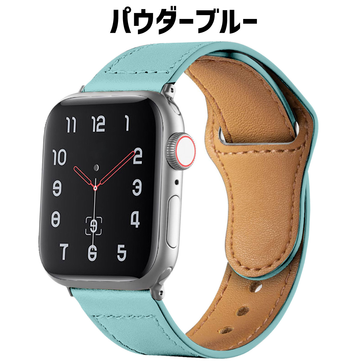 アップルウォッチ バンド apple watch ベルト レザー 本革 革 40mm 41mm 44mm 45mm 9 8 7 se