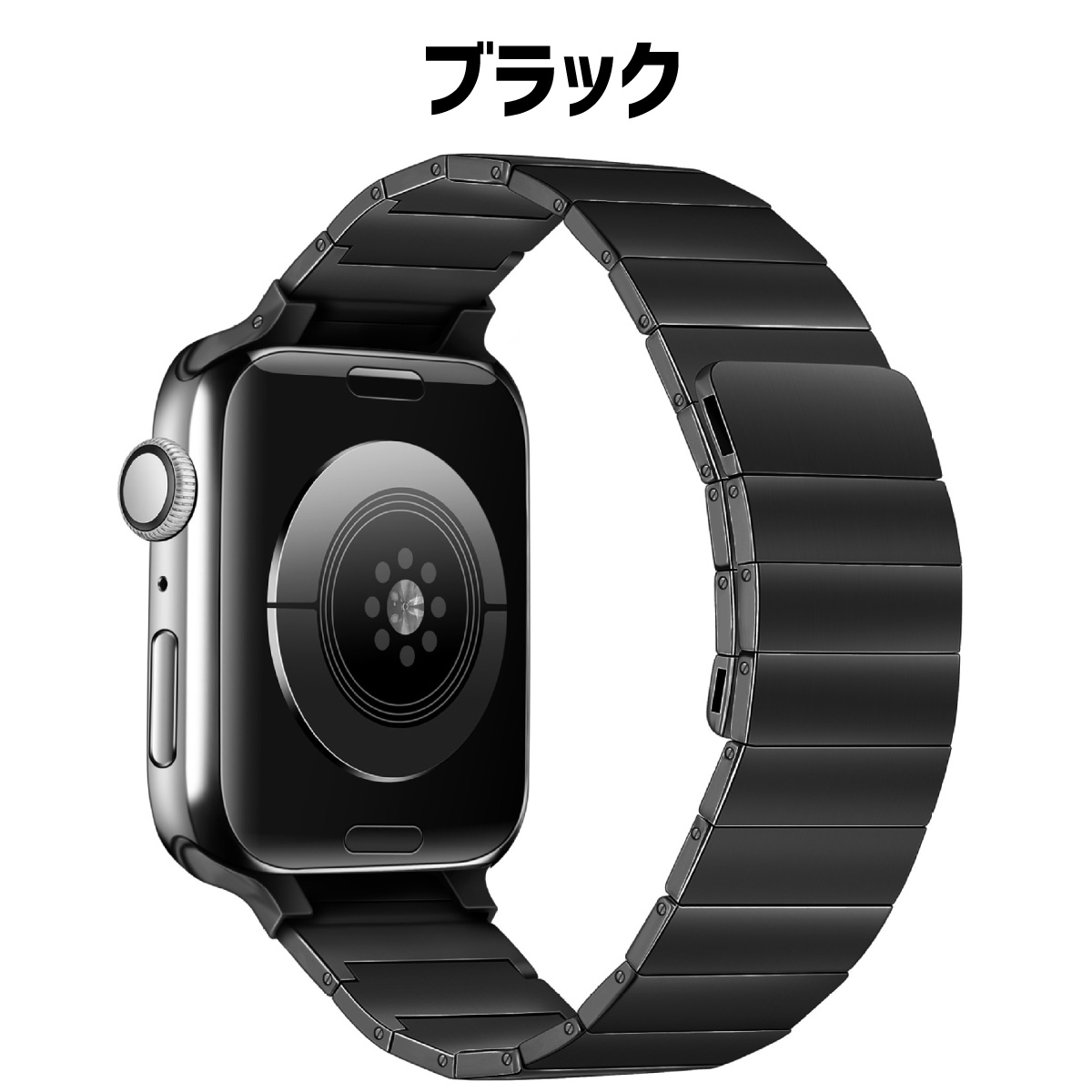 アップルウォッチ マグネットバンド ベルト Applewatch 41mm 黒