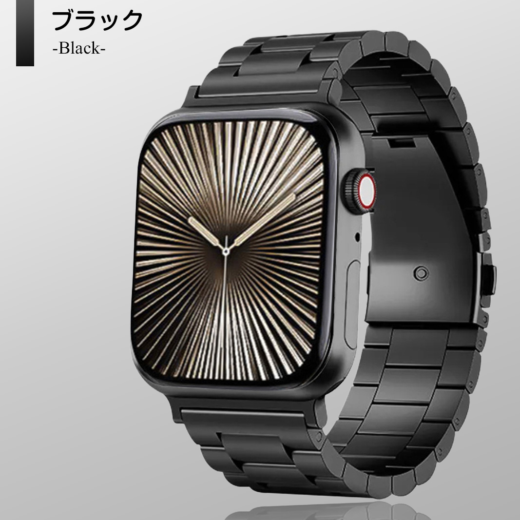 アップルウォッチ バンド applewatch チタン ベルト 44mm 45mm 46mm 49mm 40mm シリーズ 12 se | Apple Watch | 02
