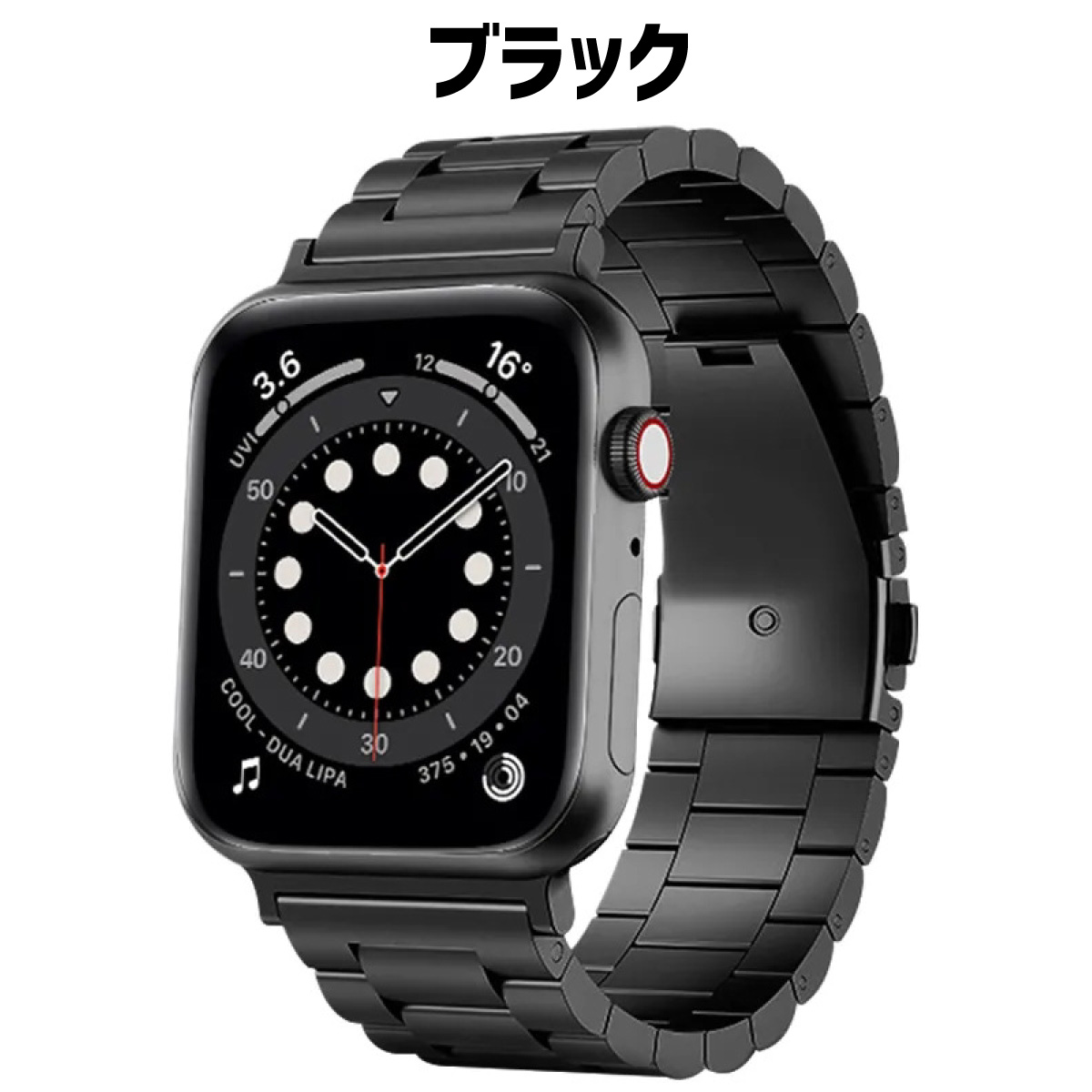 アップルウォッチ バンド applewatch ベルト チタン チタニウム 44mm 