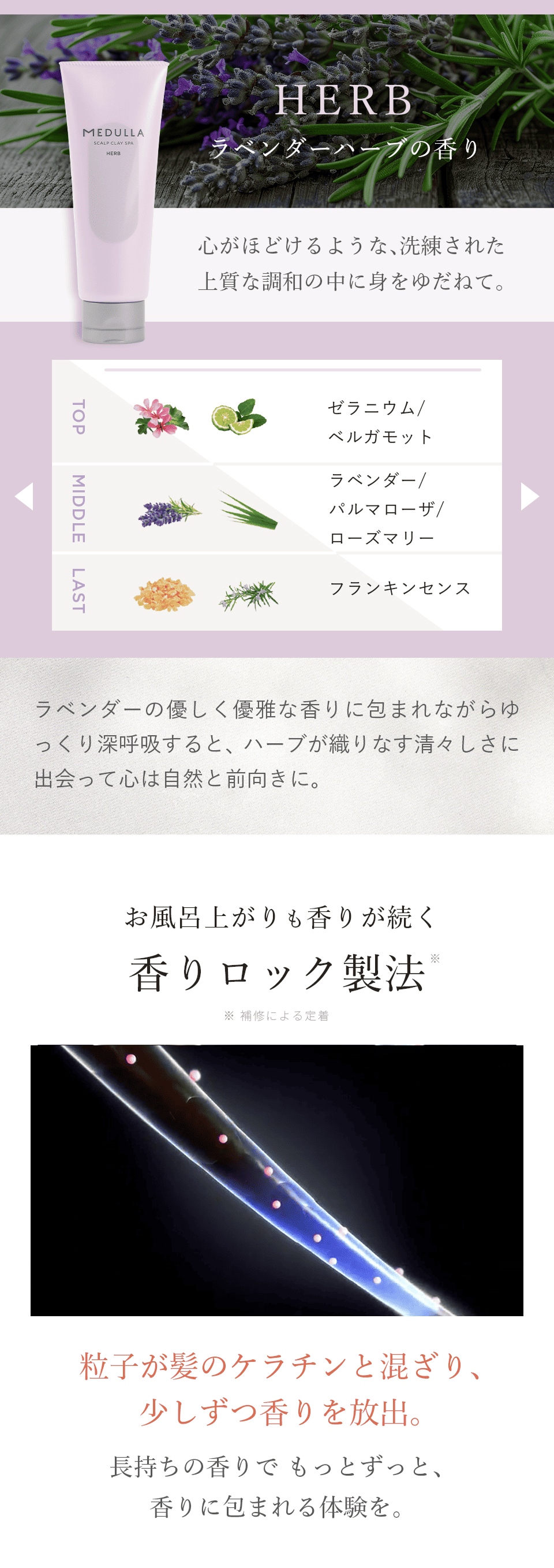 公式】 スカルプケア MEDULLA スカルプクレイスパ ＜選べる香り