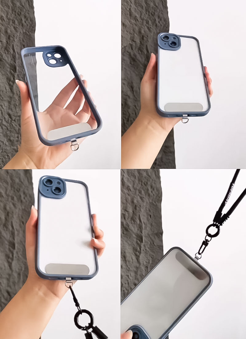 スマホ ストラップホルダー ステンレス 極薄0.4mm アーチデザイン 浮き