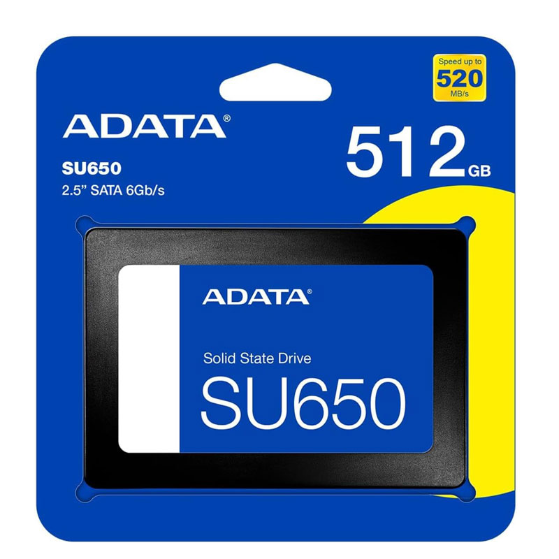 A-DATA ADATA SSD 512GB Ultimate SU650 内蔵型 2.5インチ 7mm SATAIII
