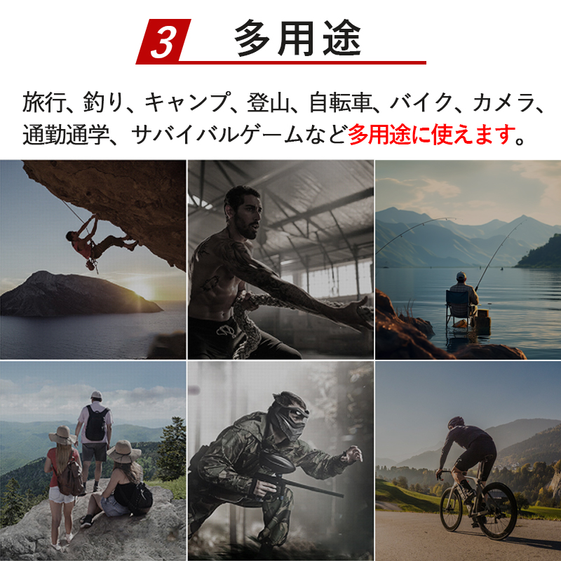 リュックサック 防災リュック バックパック ミ...の詳細画像5