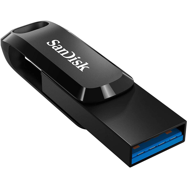USBメモリ 256GB SanDisk USB3.1 Gen1-A/Type-C 両コネクタ搭載 R:150MB/s 回転式 海外パッケージ 翌日配達送料無料｜spd-shop｜02