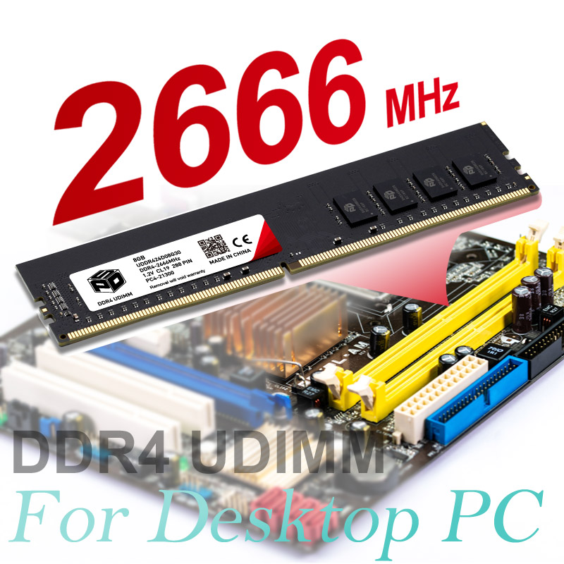 デスクトップPC用メモリ SPD DDR4-2666 PC4-21300 DIMM 8GB(8GBx1枚) CL19 288 PIN UDDR426D08G30 永久保証 翌日配達送料無料｜spd-shop｜02