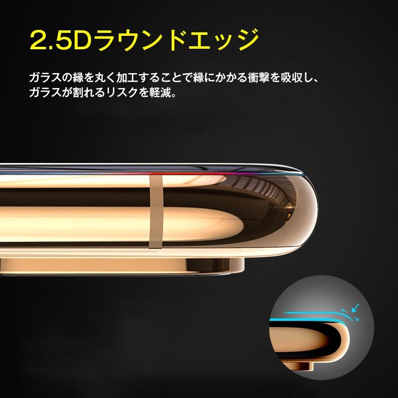 iPhone XS 5.8インチ液晶保護フィルム 強化ガラス ガラスフィルム 翌日