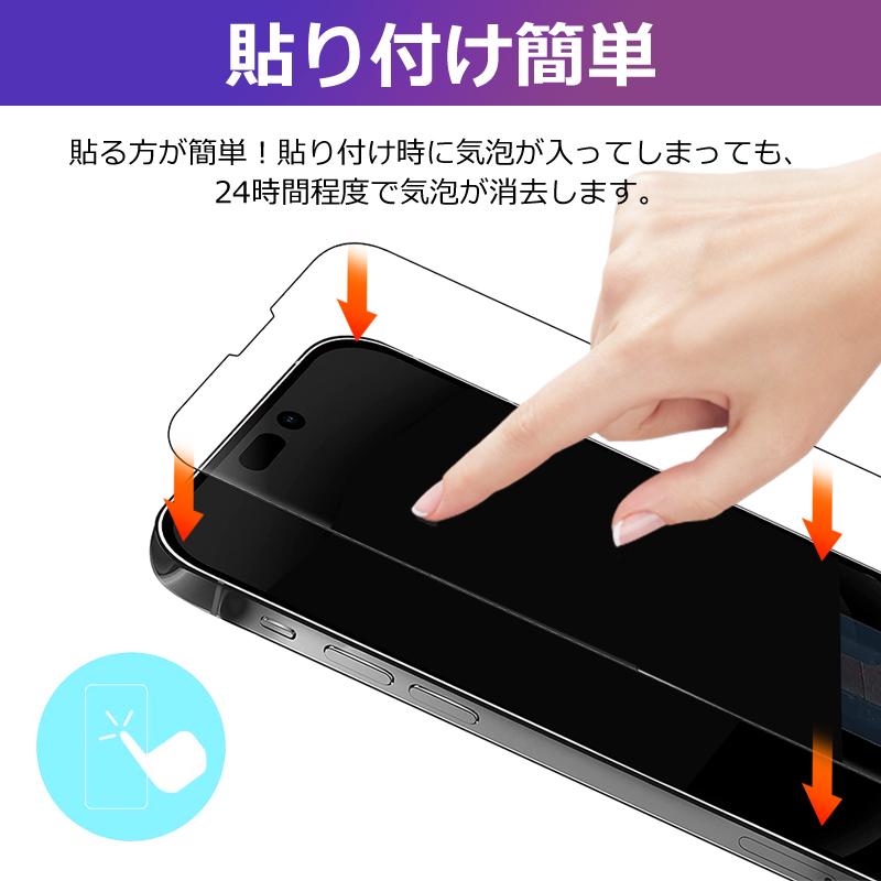 iPhone 14/14 plus/14 Pro/14 Pro Max用 ハイドロゲルフィルム 液晶