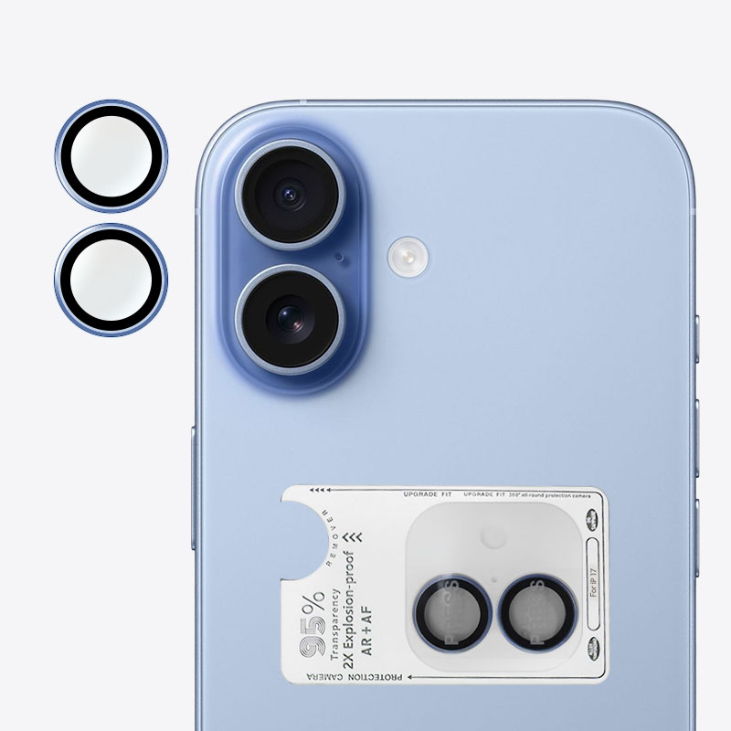 iPhone17対応 レンズ保護フィルム チタン合金製 AR増透コーティング AF