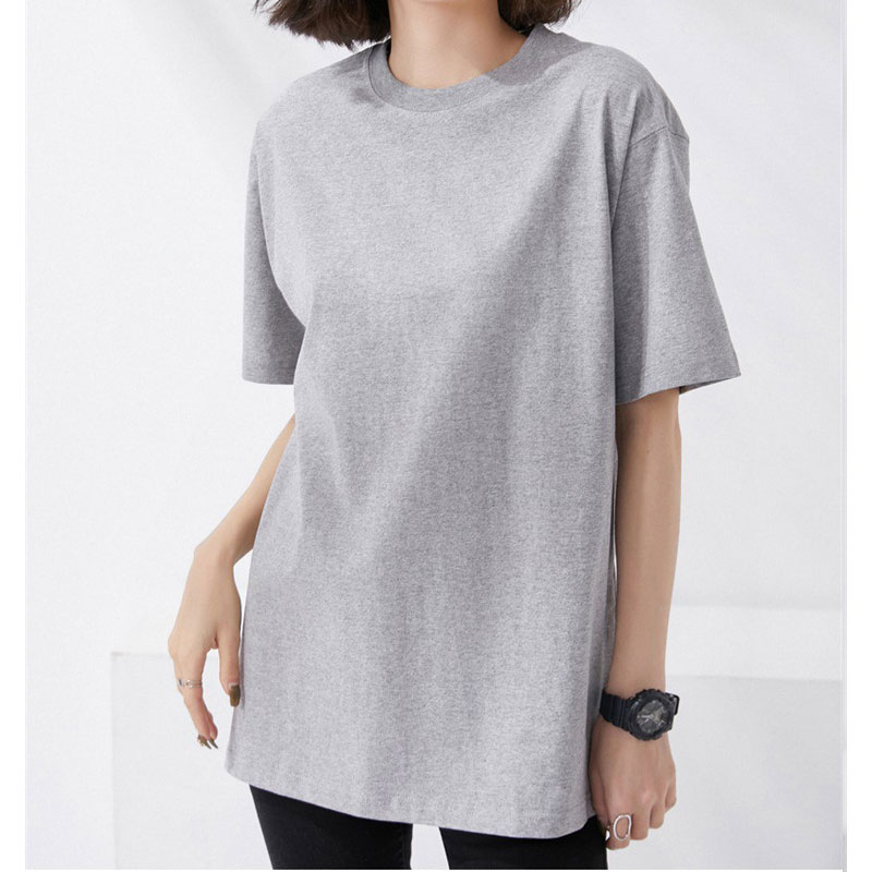 Tシャツ レディース 無地 ランニング コットン トップス ラウンド