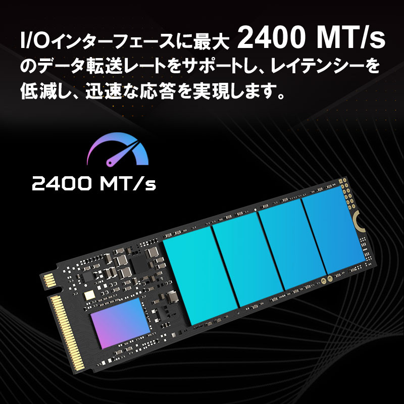 Acer Predator 2TBNVMe1.4 ゲーミングSSD M.2 2280 PCIe Gen4x4 R:7200MB s W:6300MB s 5年保証 GM7-2TB 翌日配達送料無料