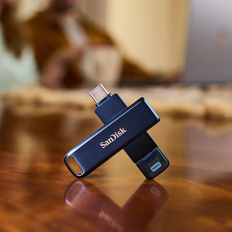 SanDisk（サンディスク） USBメモリ 128GB SanDisk iXpand Phone Drive
