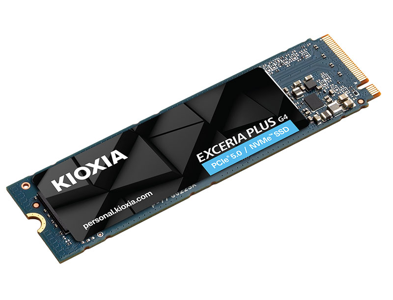 KIOXIA 6月27日から出荷 KIOXIA EXCERIA PLUS G4 2TB M.2 2280 内蔵SSD