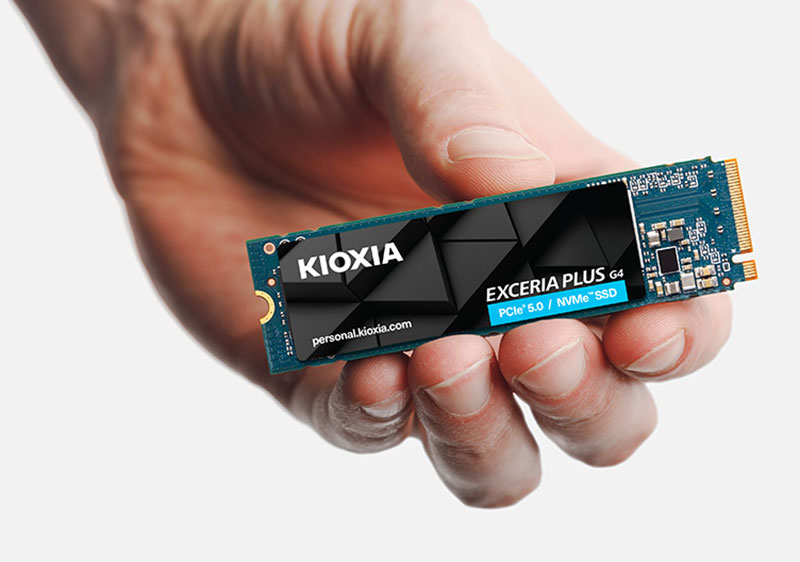 KIOXIA 6月27日から出荷 KIOXIA EXCERIA PLUS G4 2TB M.2 2280 内蔵SSD