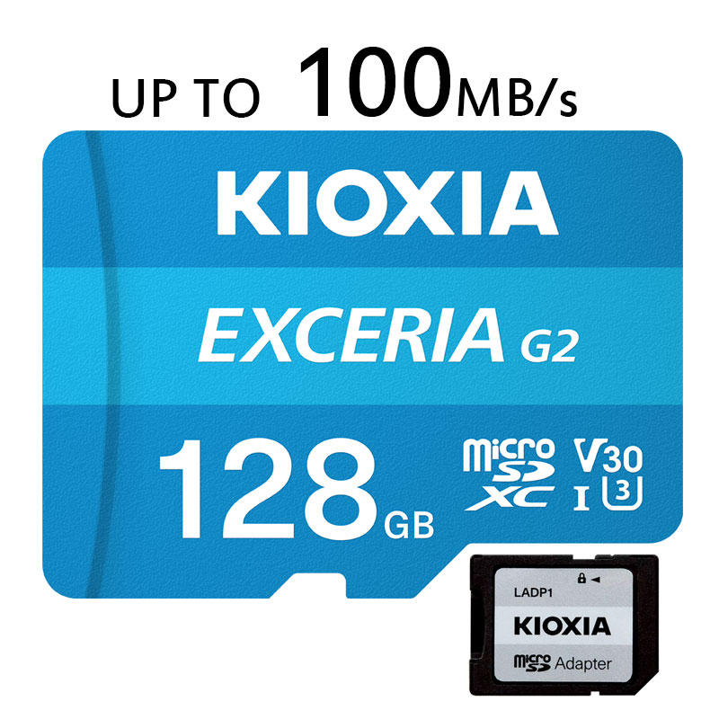 KIOXIA ポイント5倍 microSDXC 128GB Kioxia EXCERIA G2 UHS-I U3 R