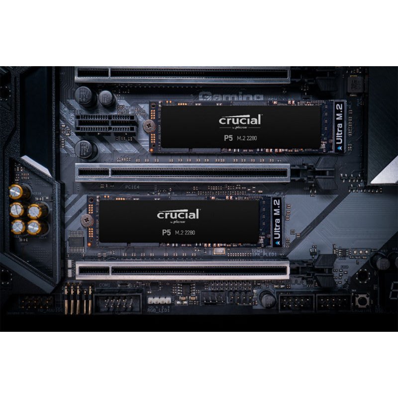 Crucial SSD 1TB P5シリーズ M.2 PCIe3.0x4 NVMe CT1000P5SSD8