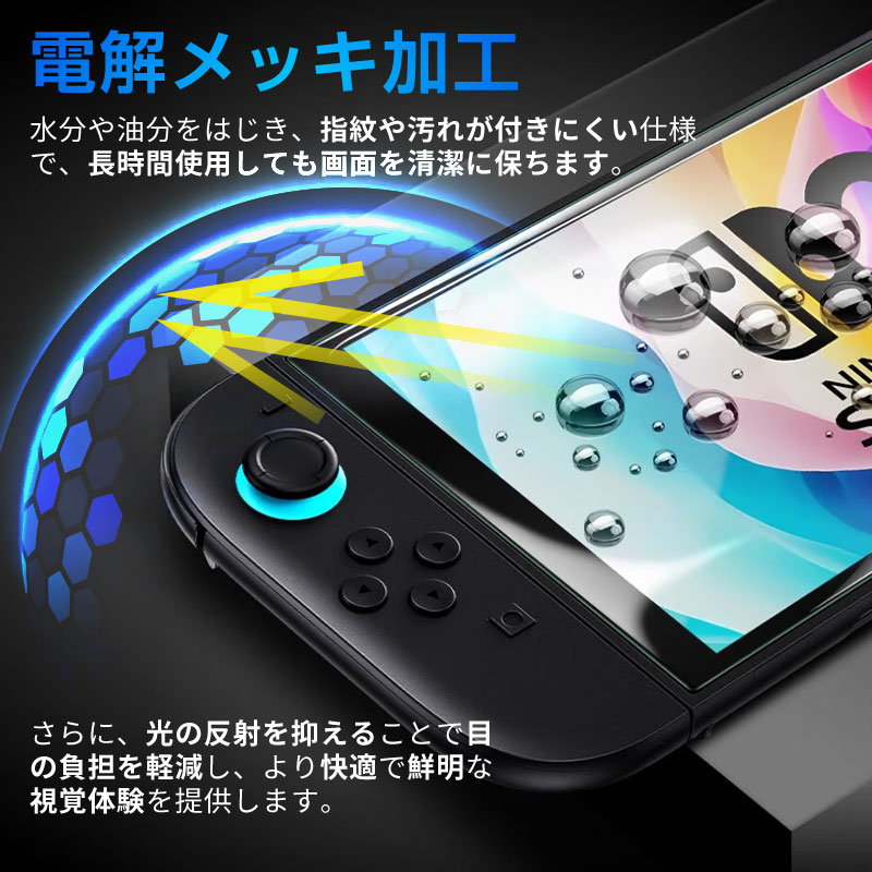 1枚660円！Nintendo Switch 2用フイルム ブルーライトカット保護