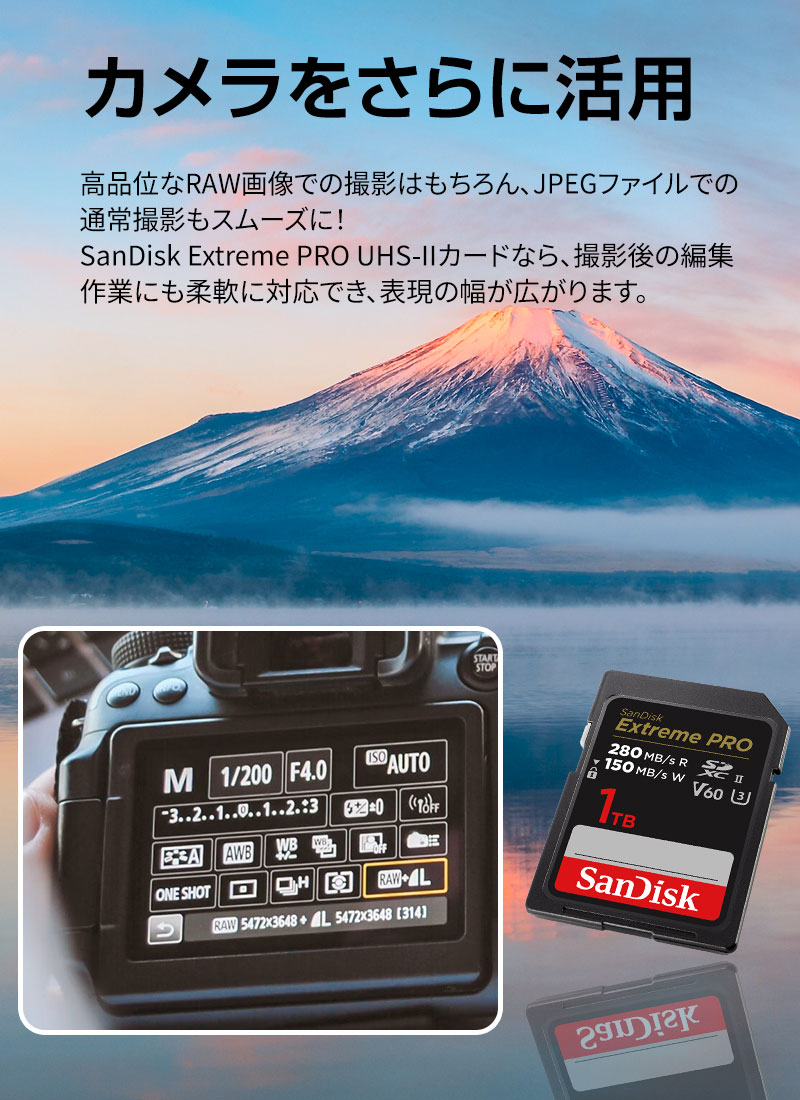 SanDisk（サンディスク） SDXCカード 1TB sandisk Extreme Pro SD