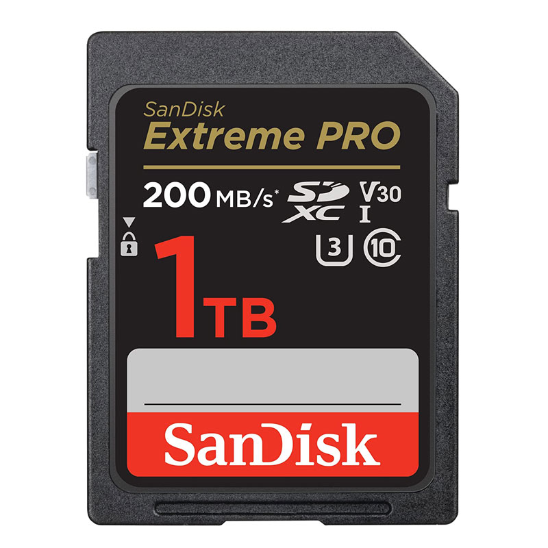 SanDisk SDXCカード 1TB SDカード Extreme Pro R:200MB/s W SanDisk SDXCカード 1TB SDカード Extreme Pro R:200MB/s W