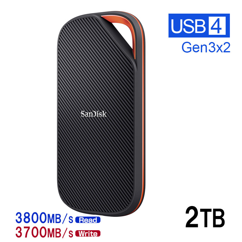 Amazon | 【Amazon.co.jp限定】 SanDisk SSD 外付け 2TB USB3