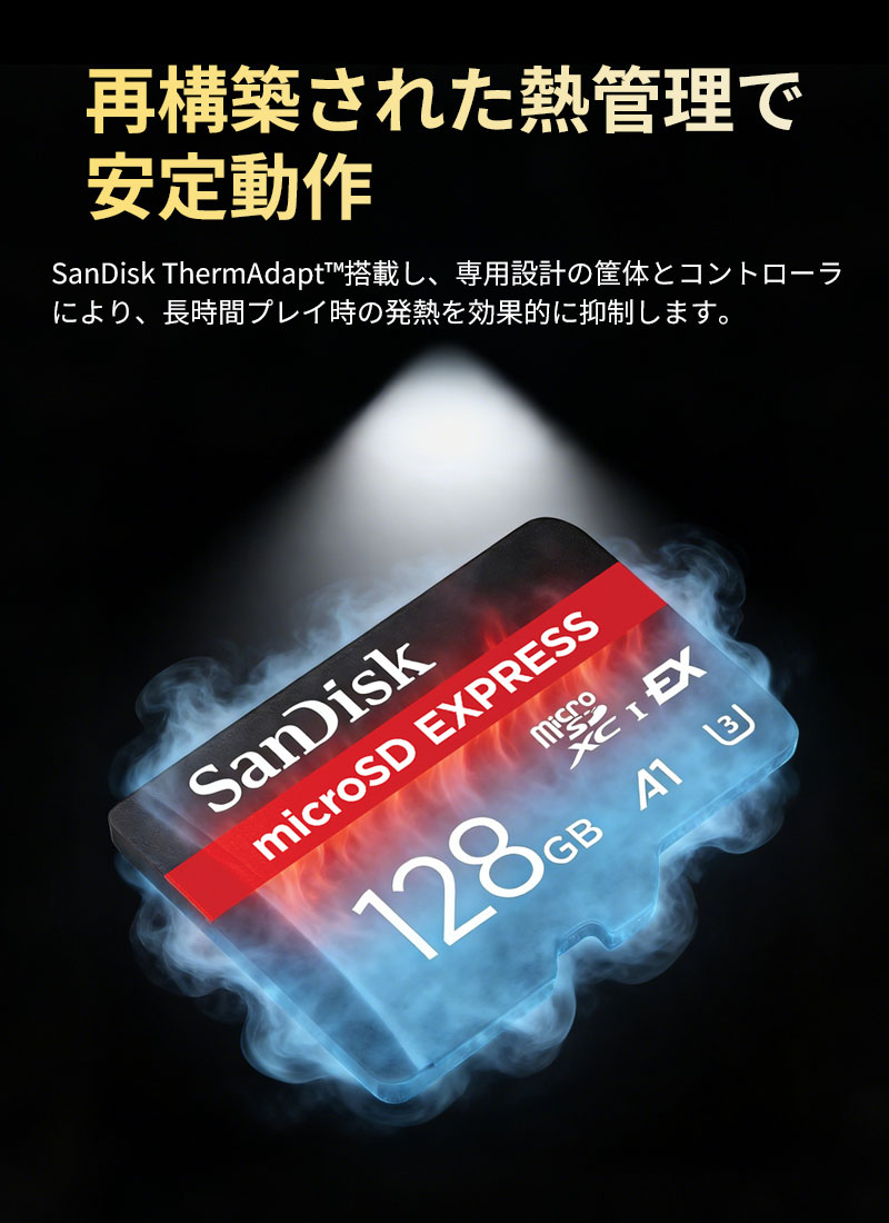 SanDisk（サンディスク） microSDXC マイクロsdカード 128GB microSD