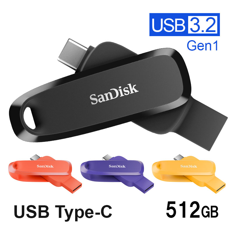 USB[512GB SanDisk USB3.2 Gen1 Gen1-A/Type-C RlN^ ] Phone Drive for Android R:100MB/s SDDDC6-512G sAi zB