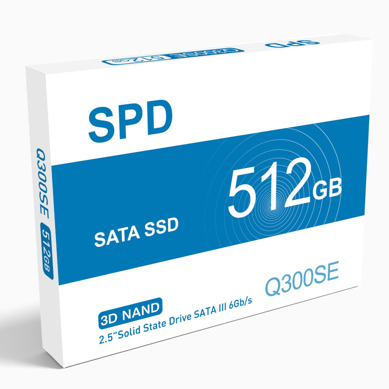 SPD SSD 512GB 2.5インチ 7mm 内蔵型SSD SATAIII 6Gb s 550MB s 3D NAND採用 国内5年保証 Q300SE-512GS3D 翌日配達送料無料